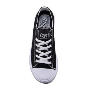 Women’s Lugz Black and White Canvas Sneakers